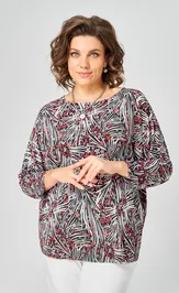 Джемпер BLISS 9415 Цветы