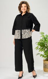 Костюм Ava fashion М-204 черный