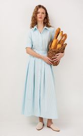 Платье Buter New 3341 небесная полоска