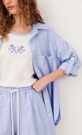 Блузка Buter New 3317 голубой