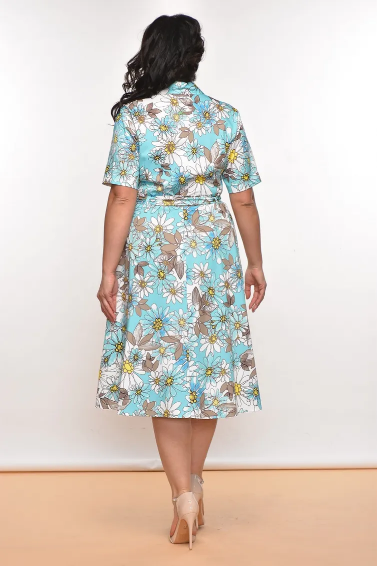 Платье Lady Style Classic арт. 1533 зелень