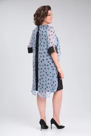 Sukienka Michel Chic #2136 chern, gol