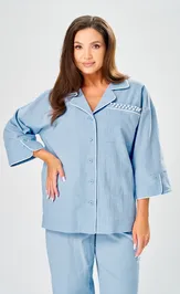 Костюм Ava fashion М-219 голубой