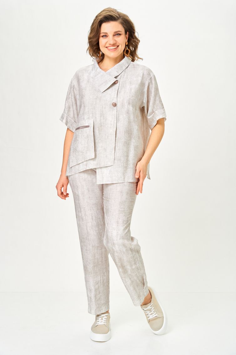 Костюм Vilena-fashion арт. 1153 молочный