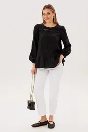 Spodnie Faufilure #S1597 belyj