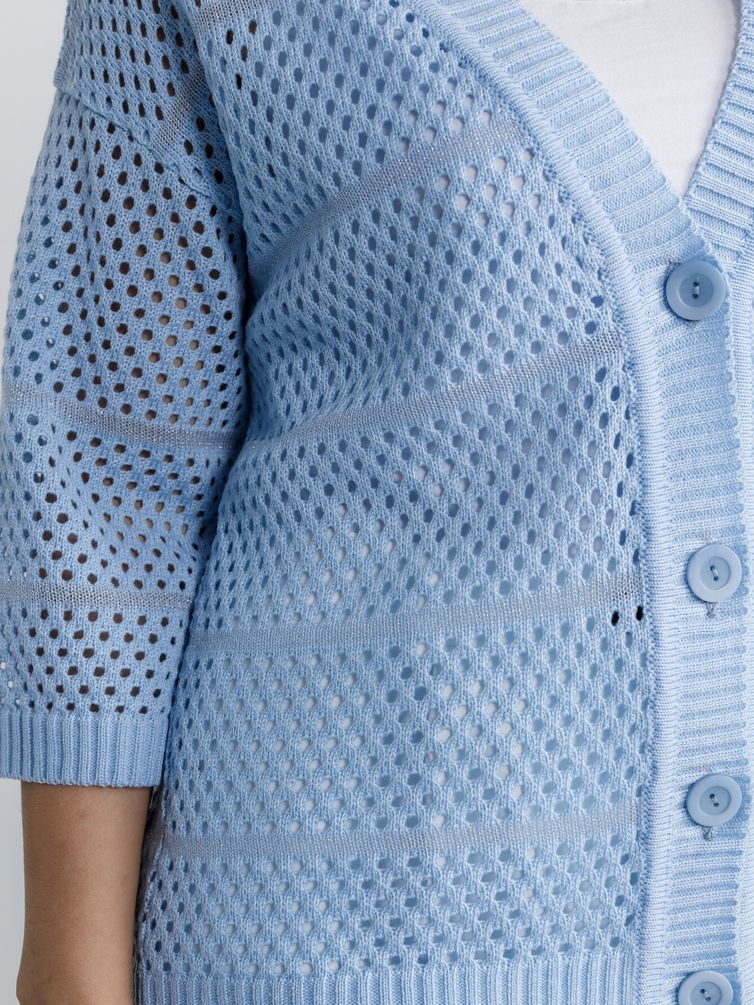 Sweter BONADI #1819 goluboj