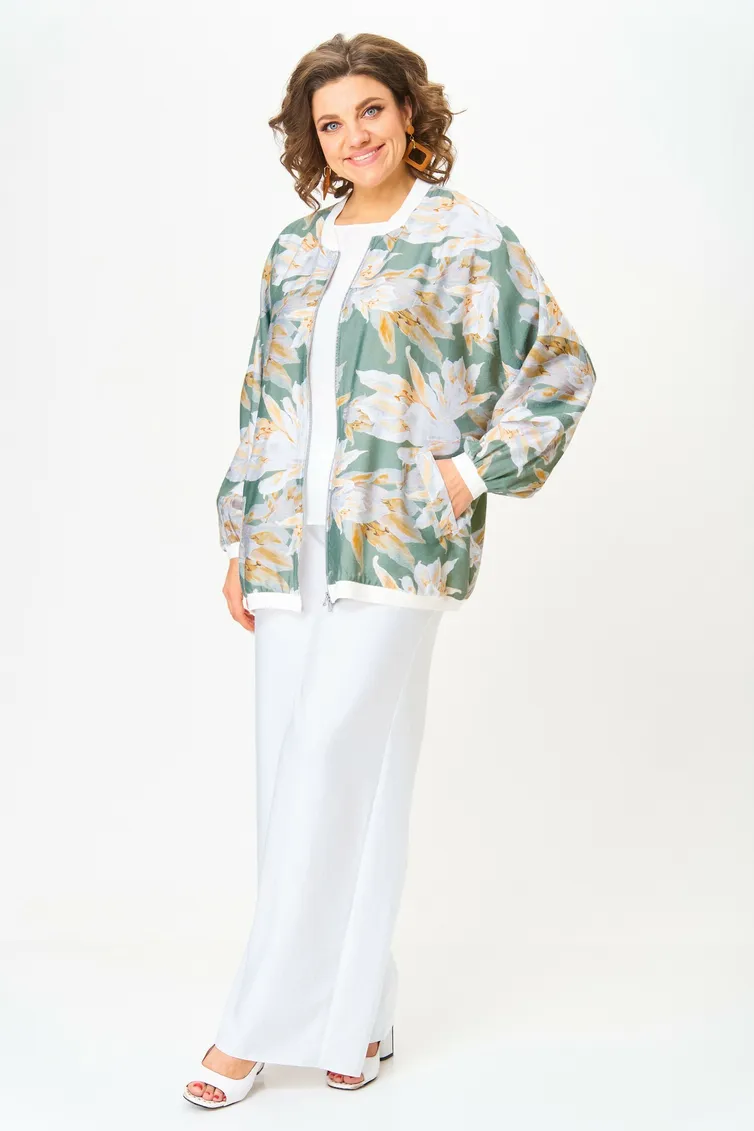 Zestaw Ladis Line #1567 cvety+belyj