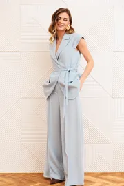Suit GIZART #5378 goluboj