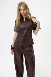 Suit Pirs #7043 burgundi