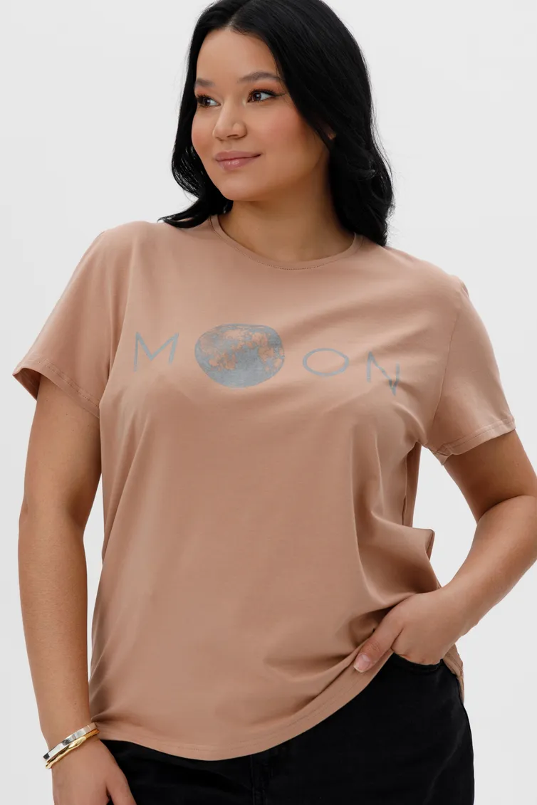 T-Shirt Romgil #RP0073-XL4 kapuchino