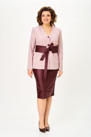 Костюм Vilena-fashion арт. 1147 крем+бургунди