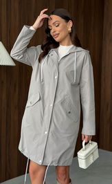 Куртка PRATA wear S032 серый