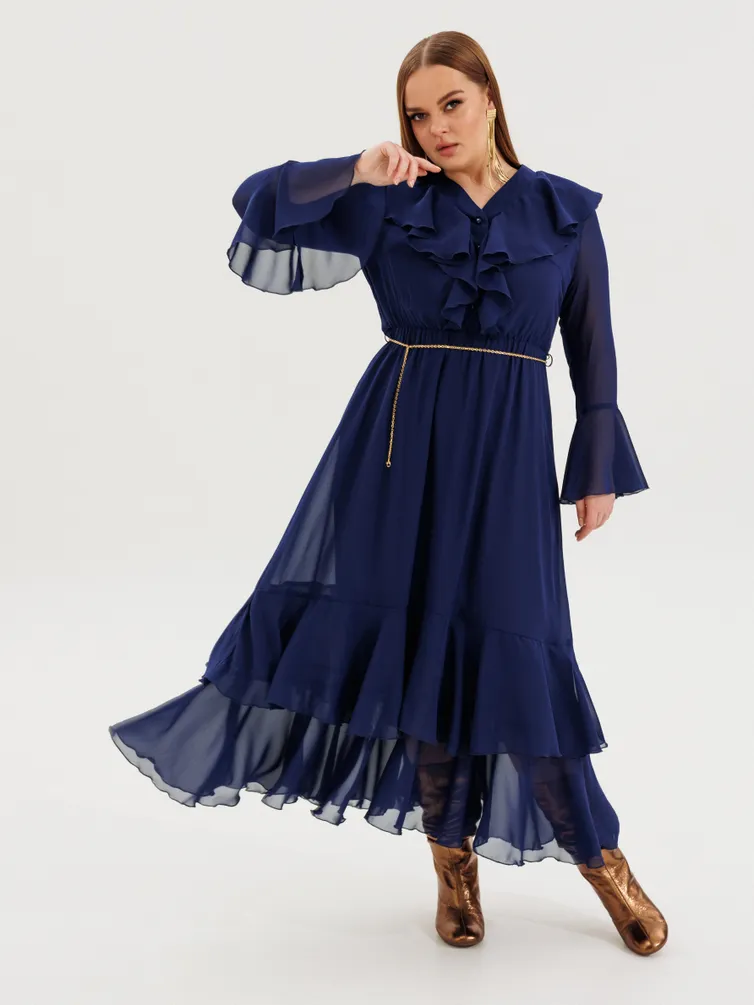 Dress Anastasia MAK #1280 sinij