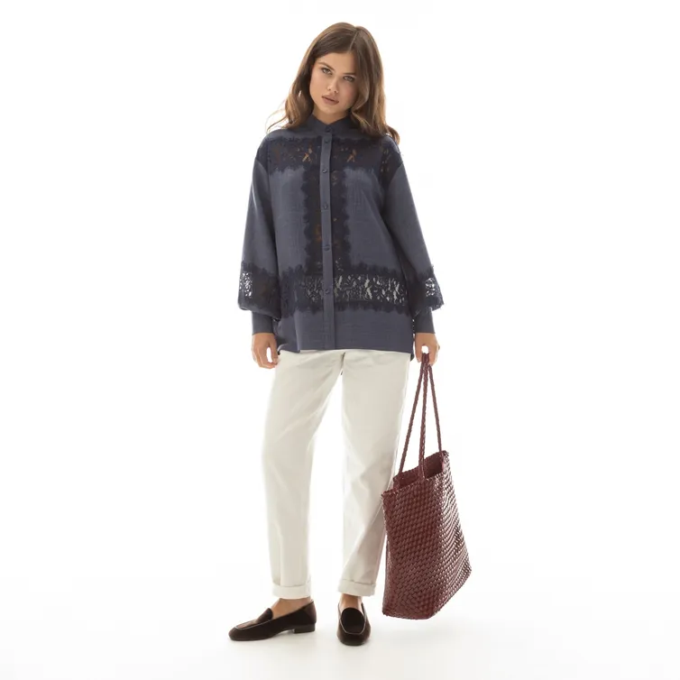 Bluzka CHARUTTI #V moyu polzu (denim)