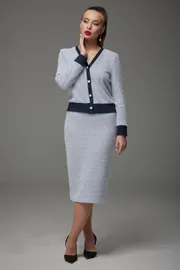 Костюм Galean Style арт. 903 голубой гус.лапка