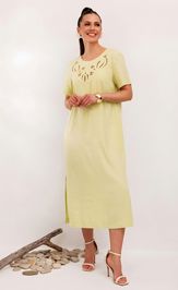 Платье Galean Style 1011 лимонный