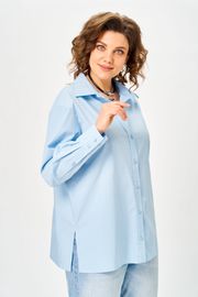 Рубашка Anastasia MAK арт. 1324 голубой