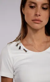 Топ the name 2251 белый