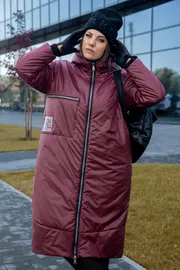 Пальто LS арт. 5018/1 вин