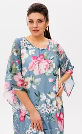 Платье Anelli Laurel 1559 цветок миндаля