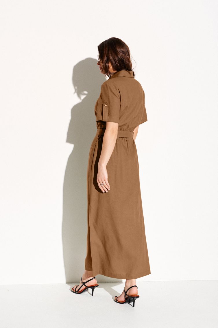 Dress Elletto Life #11140 karamelnyj
