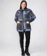 Sweter BONADI #1865 goluboj