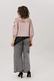 Blouse Anelli Laurel #1790 pudrovaya vual