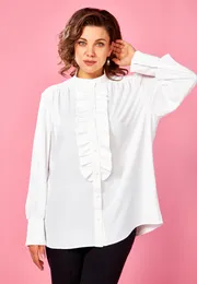 Bluzka Ava fashion #M-133 molochnyj