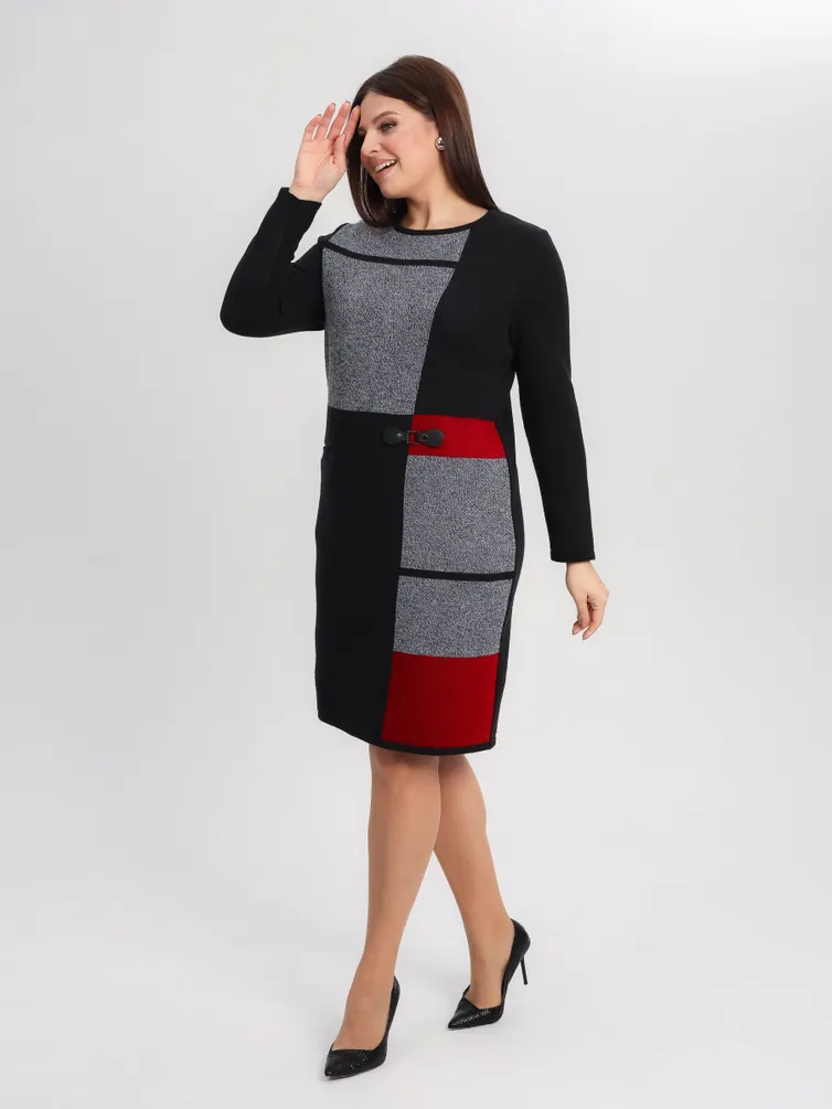 Dress BONADI #1901 vishnevyj