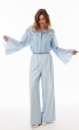 Блузка EOLA 3097 голубой