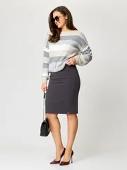 Skirt nika.pl #0504102 Sigma-41 seryj