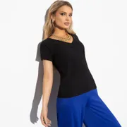 Koszula CHARUTTI #Radi udovolstviya (black)