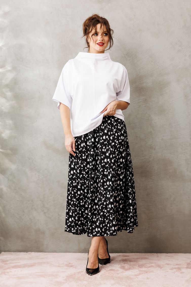 Комплект Anastasia арт. 1316 бело-черный