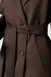 Пальто Beautiful & Free арт. 9026 шоколад