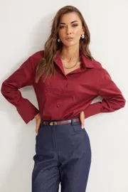 Bluzka Lyushe #4164 bordo