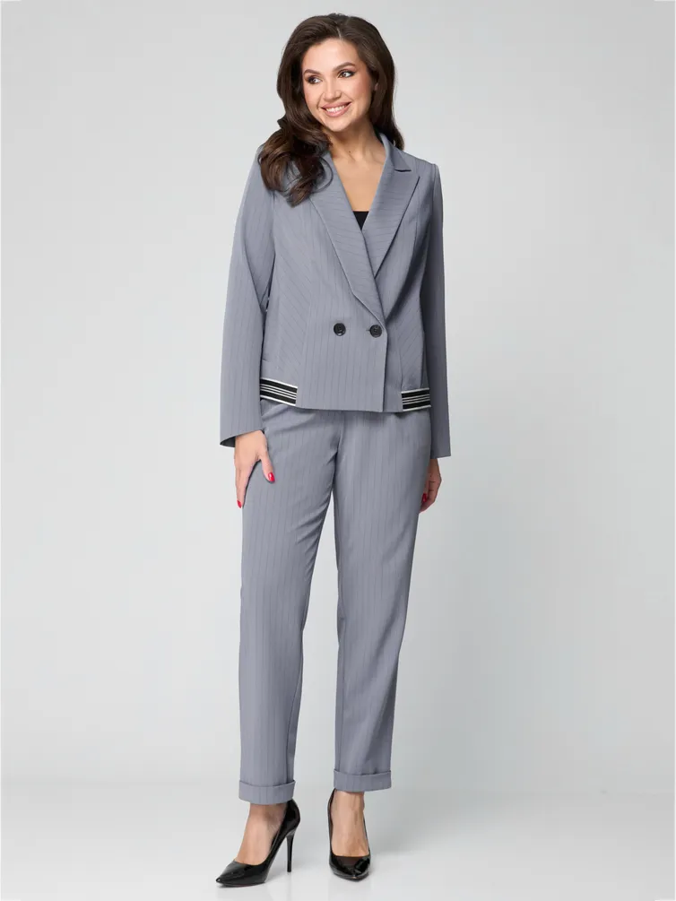 Garnitur Michelle Style #1203 platinovo-seryj