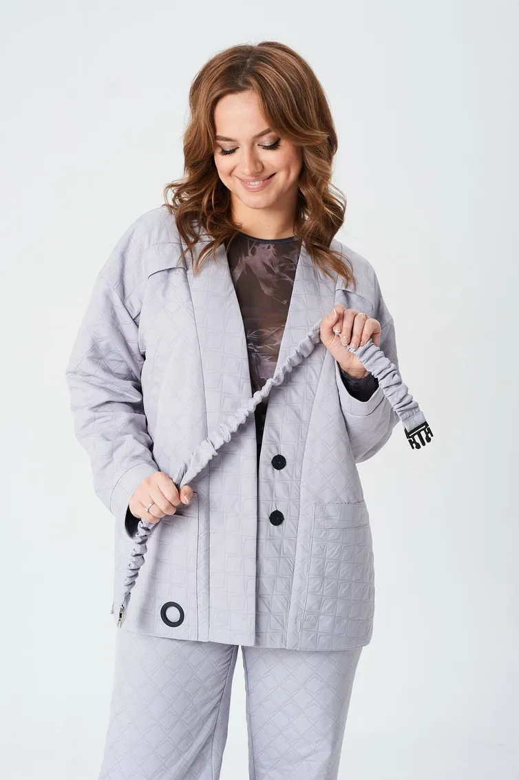 Garnitur Vilena-fashion #942 seryj