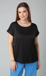 Блузка BLISS 8701 Черный LINA