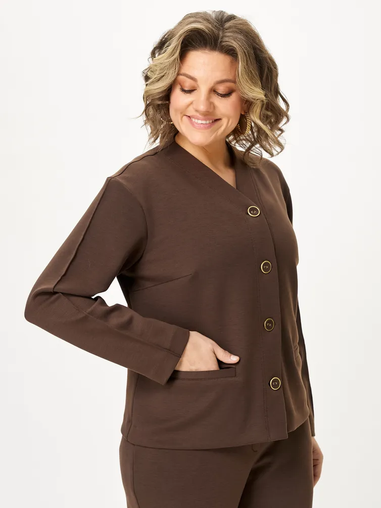 Костюм Vilena-fashion арт. 1203 шоколад