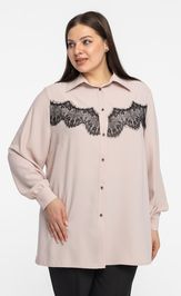 Блузка Avila 1013 пудровый