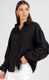 Blouse VIZAVI 736 chernyj