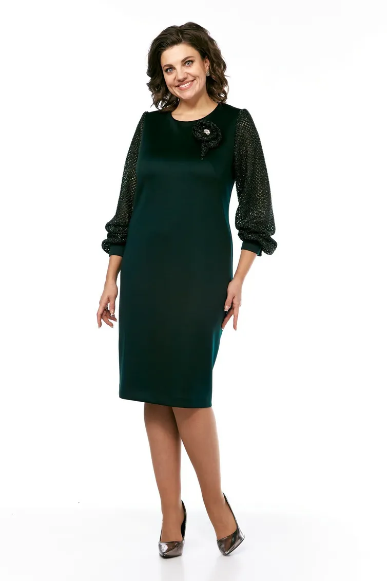 Sukienka Vilena-fashion #1022 zelenyj