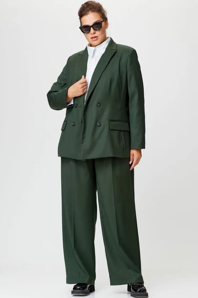 Garnitury damskie SOVA #11241 zelenyj