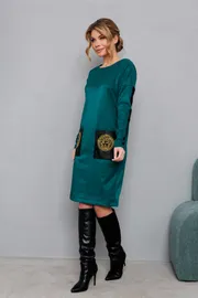 Платье Amori арт. 9831 изумруд 164