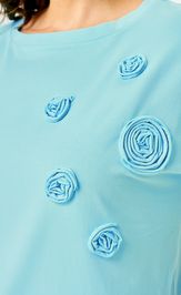 Блузон Rumoda 2288 голубой