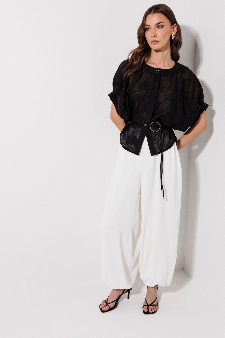 Блузка Люше арт. 4382 черный