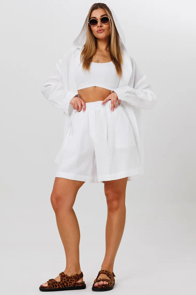Shorts Ma Cherie #7001 belyj