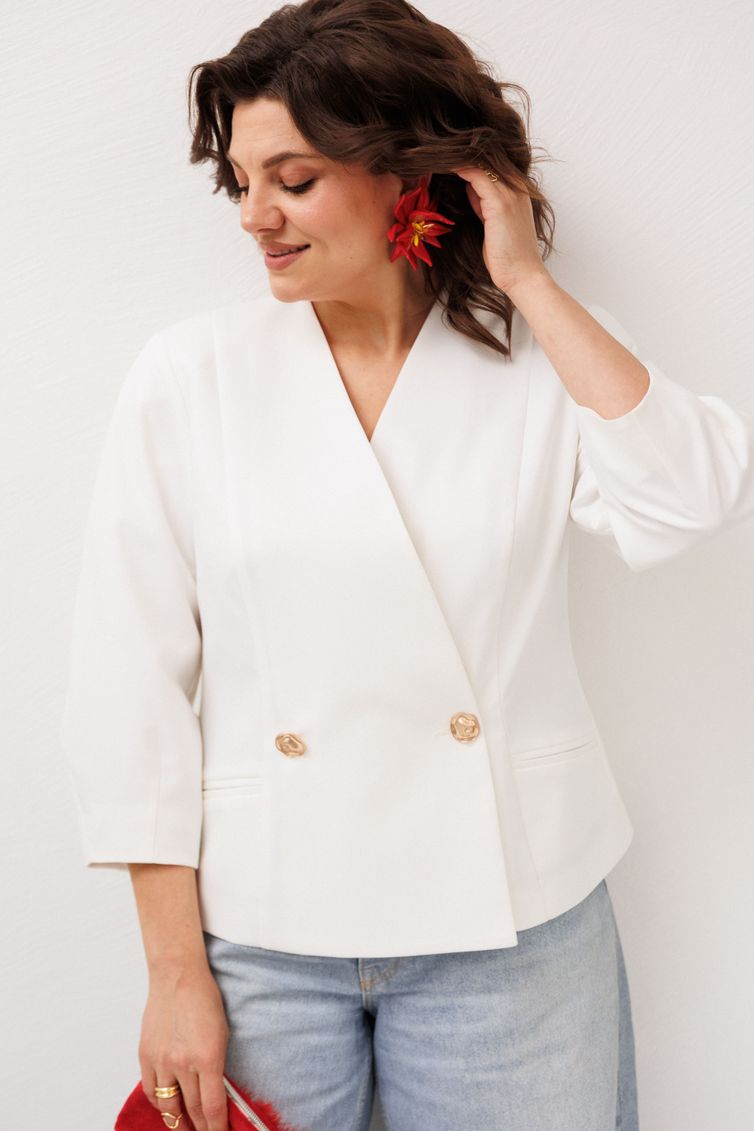 Жакет Anelli Laurel арт. 1842 лебедь