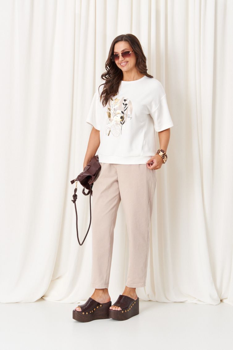 Trousers Panda #119363 bezhevyj