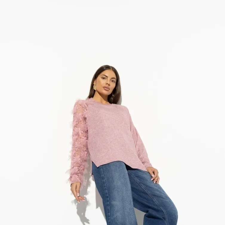Лонгслив CHARUTTI #Modnaya xronika (rose)